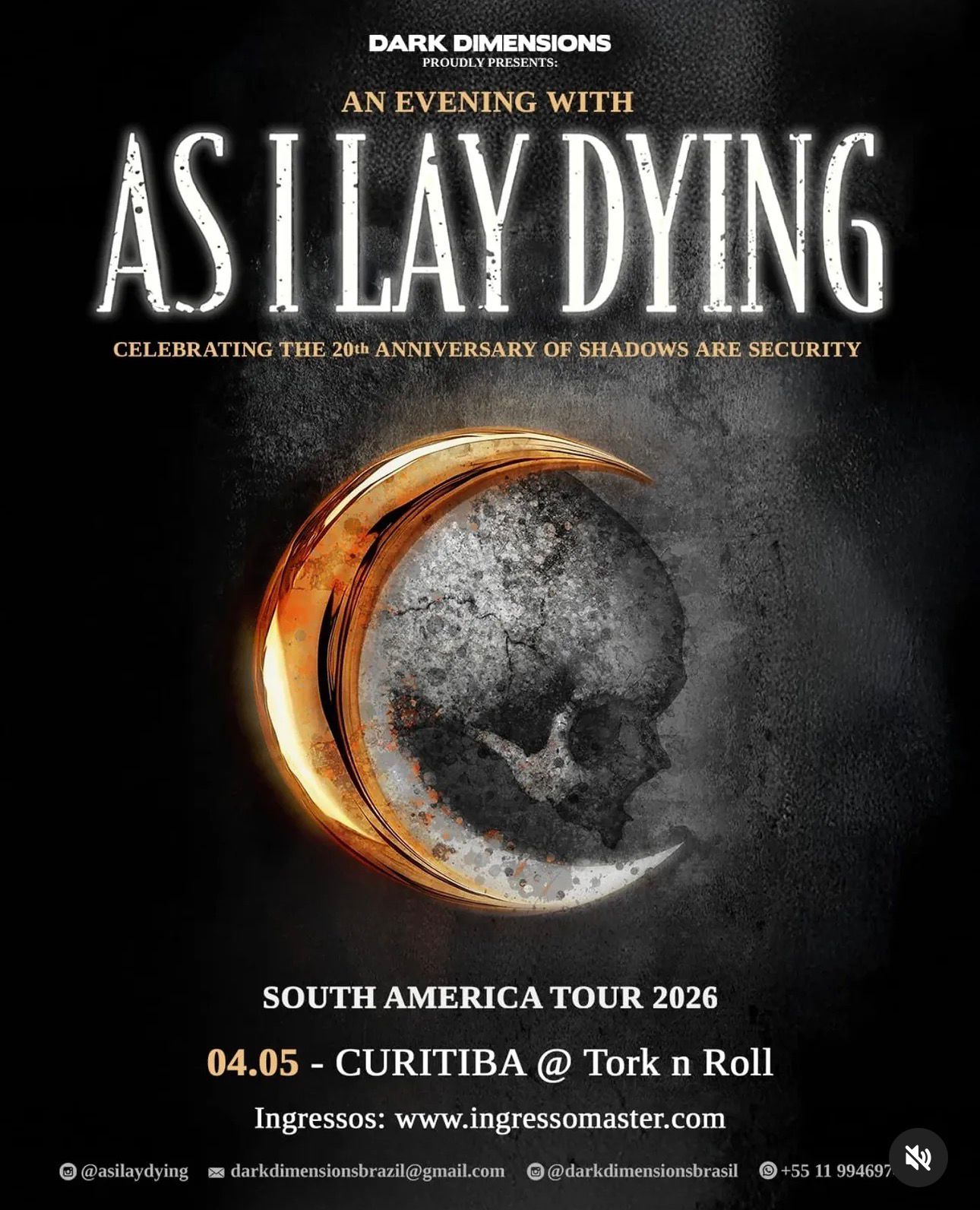 Banner: AS I LAY DYING 