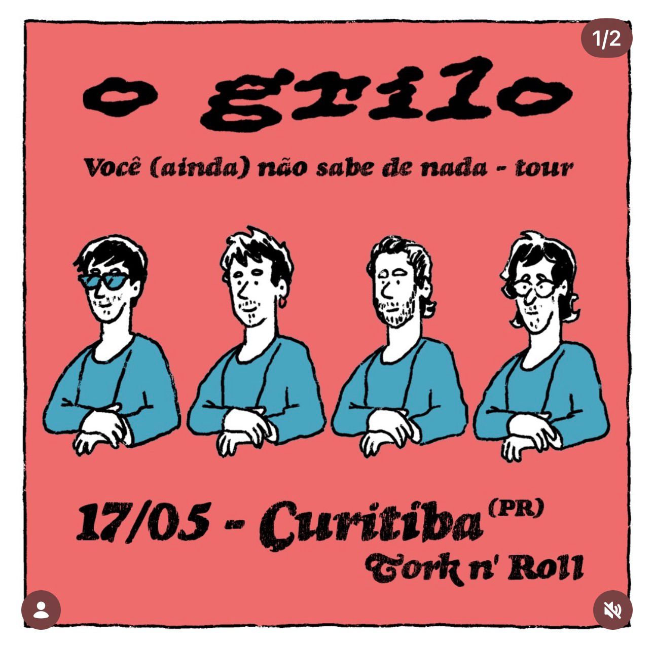 Banner: O GRILO - VOCÊ NAO SABE DE NADA