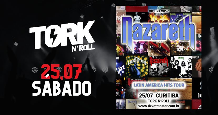 Banner: NAZARETH CURITIBA - TORK N ROLL