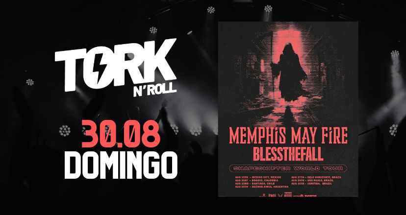Banner: MEMPHIS MY FIRE BLESSTHEFALL