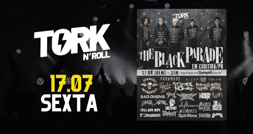 Banner: THE BLACK PAREDE