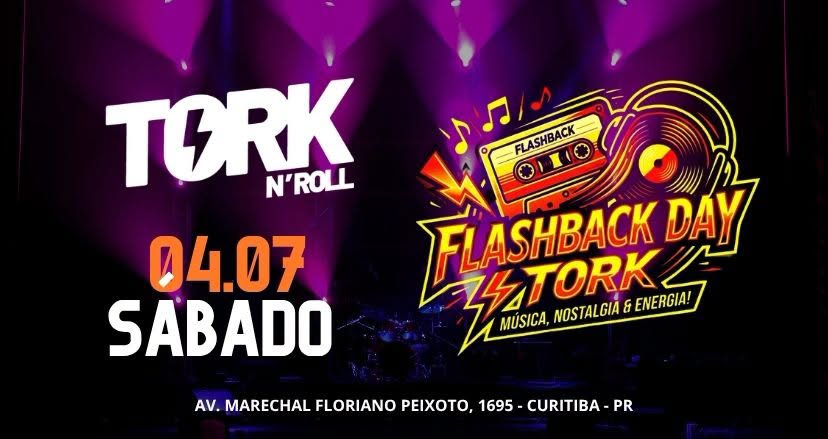 Banner: FLASHBACK DAY TORK