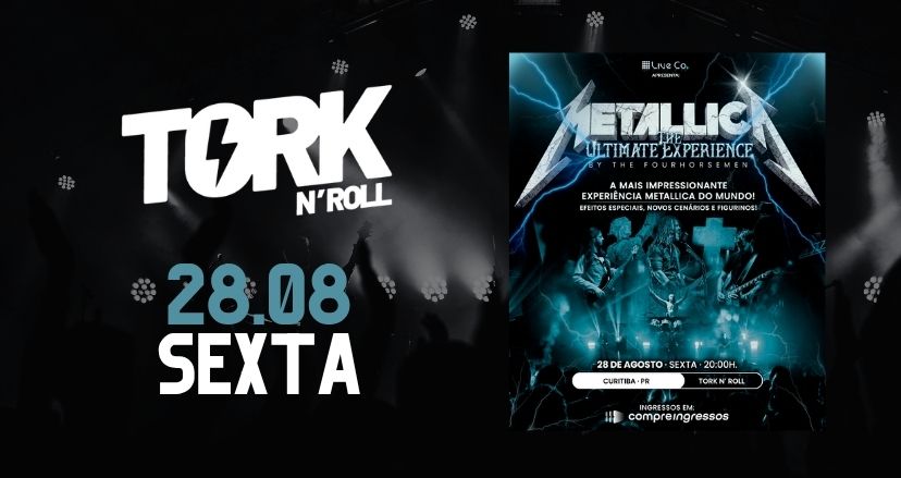 Banner: METALLICA THE ULTIMATE EXPERIENCE