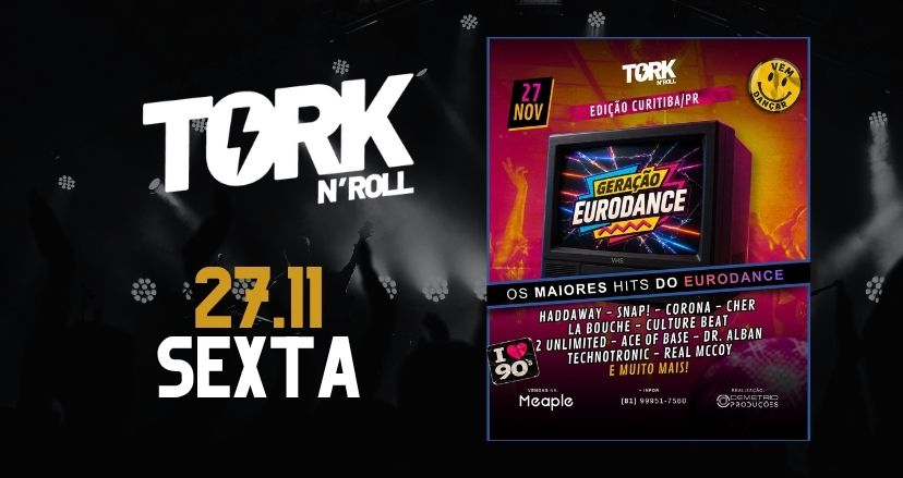 Banner: GERAÇÃO EURO DANCE