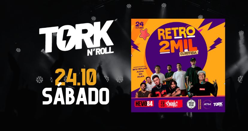 Banner: RETRO 2MIL CURITIBA