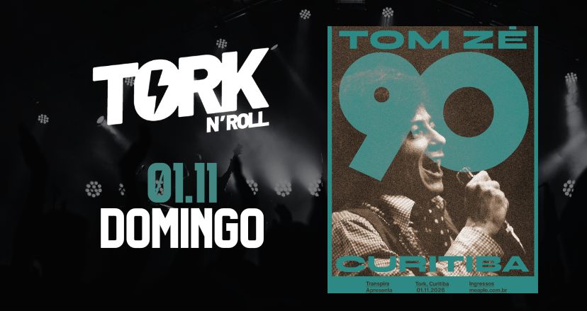 Banner: TOM ZÉ 90