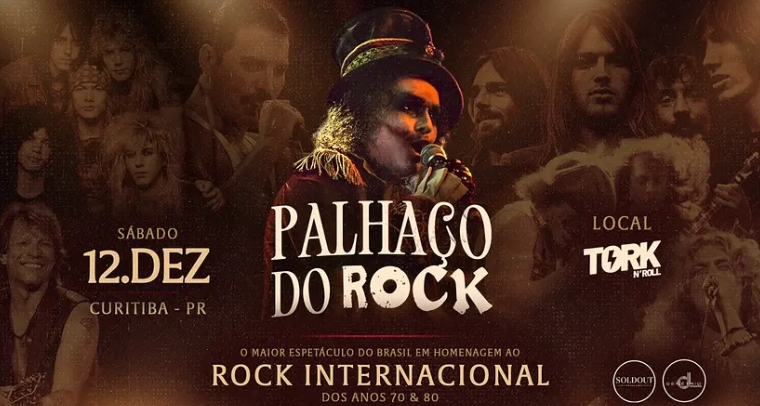 PALHAÇO DO ROCK no Tork n' Roll em Curitiba