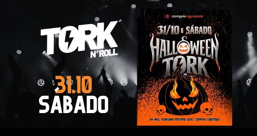 HALLOWEEN TORK no Tork n' Roll em Curitiba